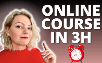 How to Create Your First Mini Course in 3 Hours (Step by Step Guide for Beginners)
