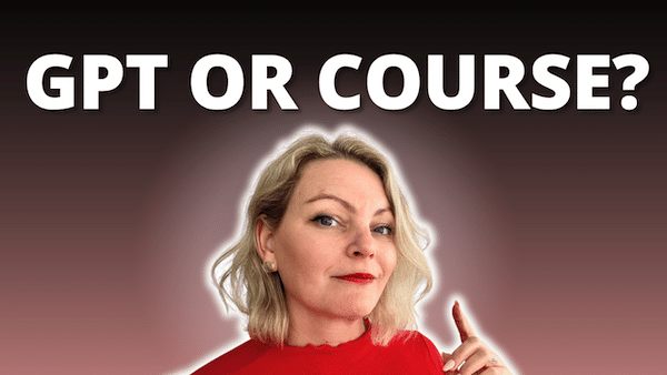 GPT vs. Online Course: Which Digital Product Should You Create?